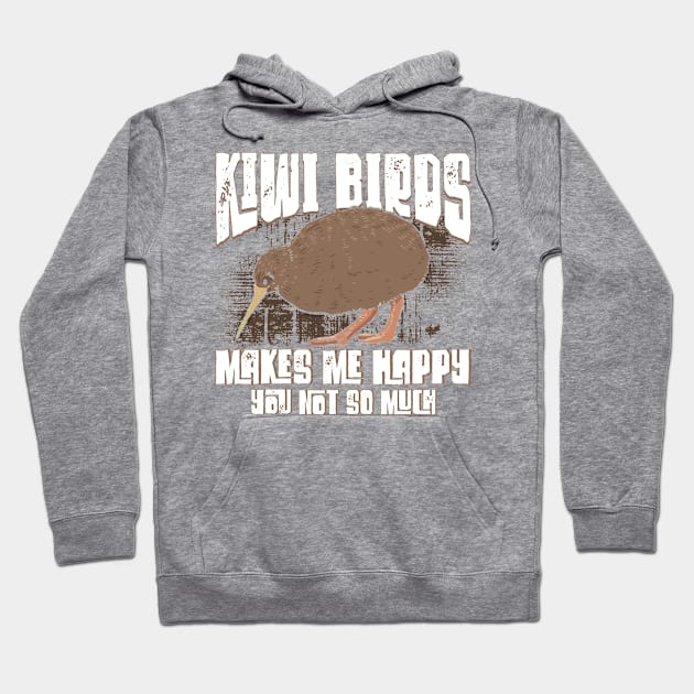 New Zealand Bird Lover Kiwi Bird Hoodie by Toeffishirts